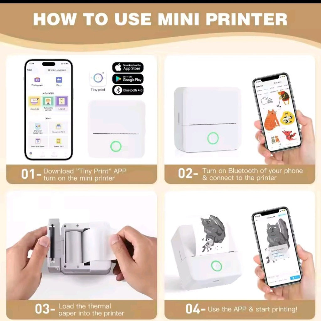Bluetooth Mini Printer